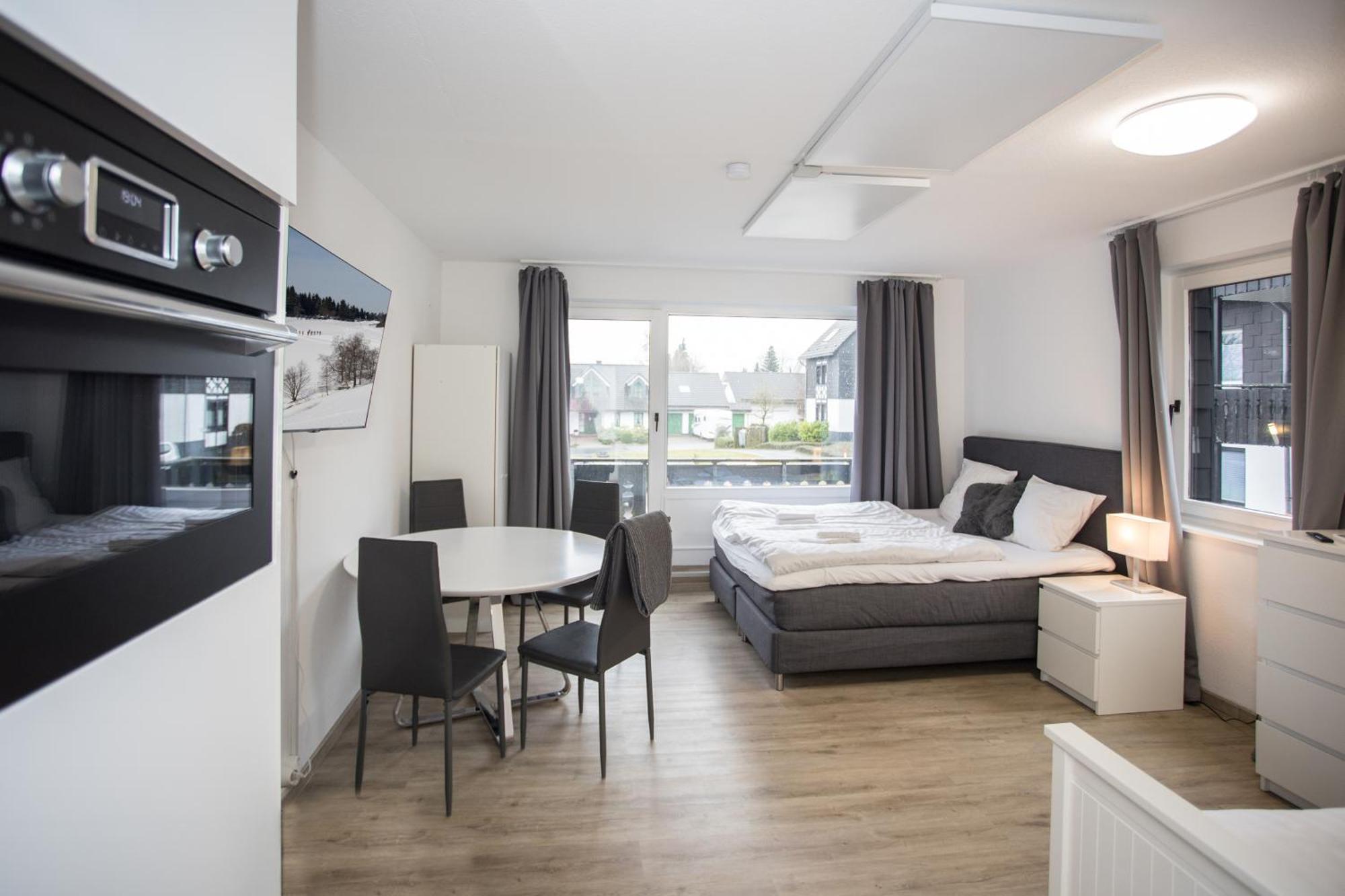 Appartement Brink Fichtenweg 26 Winterberg Ruang foto